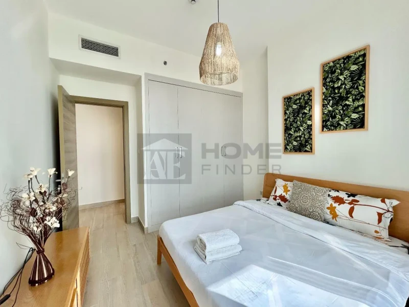 Apartment for Rent in Bloom Tower B - Jumeirah Village Circle, Dubai - Fully furnished | High Floor | JVC at 70999 AED